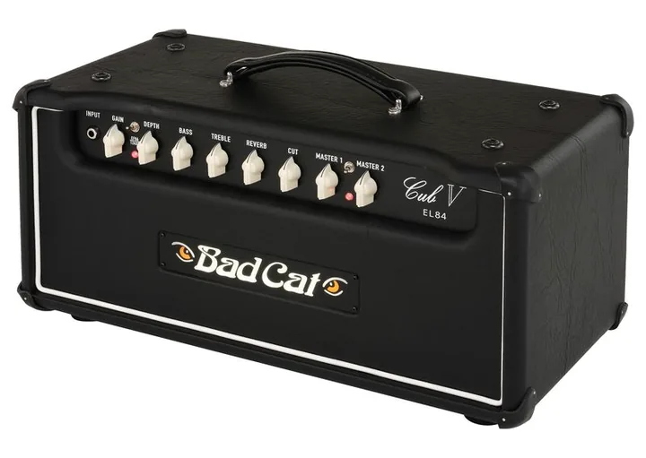 Bad Cat Cub V EL84 Head, widok z góry na head