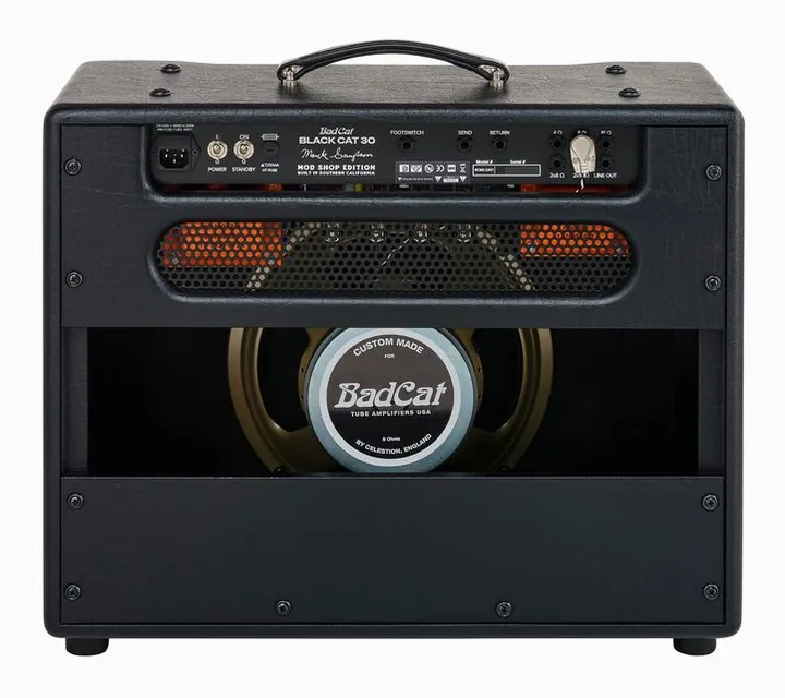Bad Cat Mod Shop Black Cat 30 Combo, widok boczny obudowy