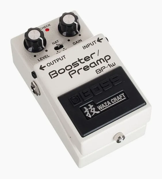 Boss BP-1W Booster/Preamp, wejścia i wyjścia z boku