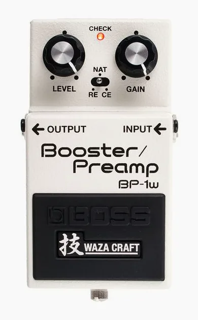 Boss BP-1W Booster/Preamp, dioda i przełącznik nożny