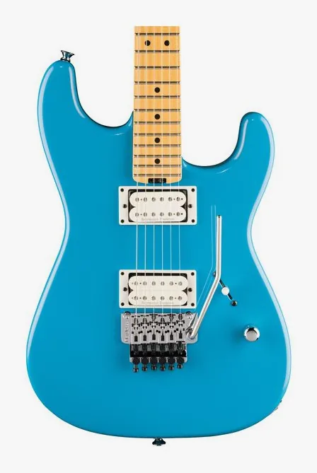 Charvel Am NC SD1 HH FR REBL, linie korpusu z góry