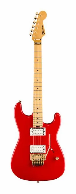Charvel Am NC SD1 HH FR RRD widziana od przodu