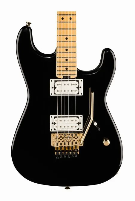 Charvel Am NC SD1 HH FR GBLK, profil boczny korpusu
