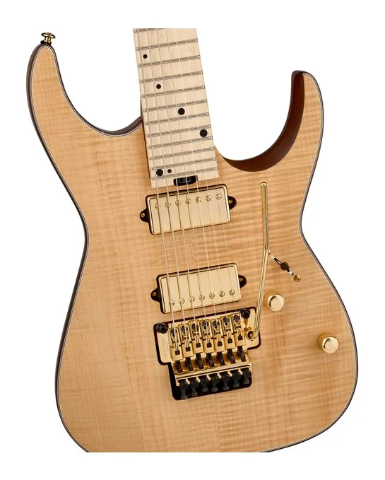 Charvel Angel Vivaldi PM DK24 GT7 Nat, główka z kluczami i logo