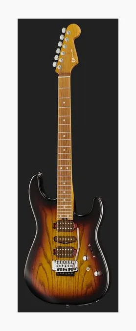 Charvel Guthrie Govan MJ SD24 CM 3TS, profil boczny korpusu