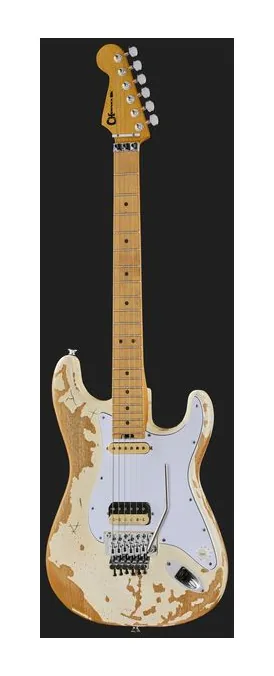 Charvel LTD SC 1 Henrik Danhage Relic, przełącznik przetworników i gniazdo wyjściowe