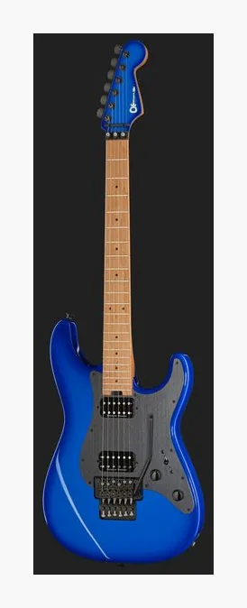 Charvel PM PLUS SRS SC1 HH FR CM BB, prog zerowy i pierwsze pozycje na gryfie