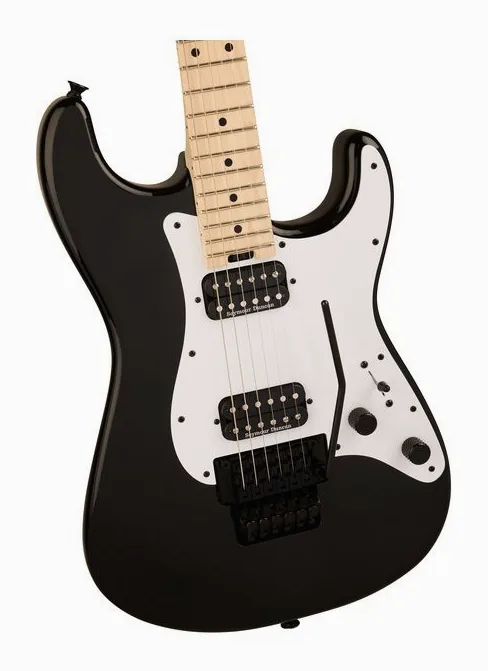 Charvel PM SC1 SRS HH FR MN Black, mostek i klucze strojcze