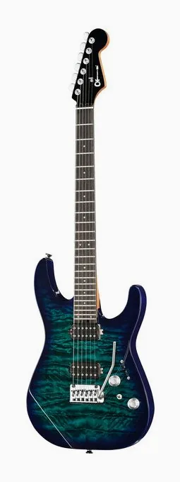 Charvel Pro Mod Plus DK24 CHLRN BRST widziana od przodu