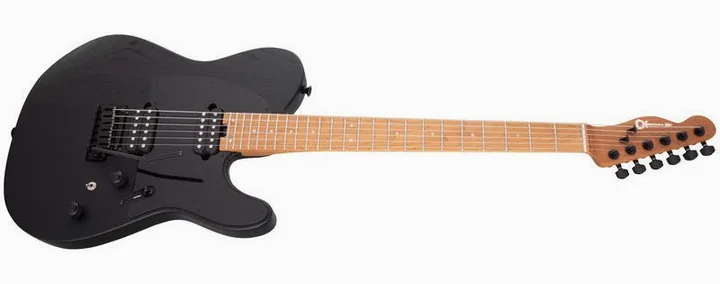 Charvel Pro-Mod So-Cal St.2 HH 2PT BKA, korpus i lakier z bliska