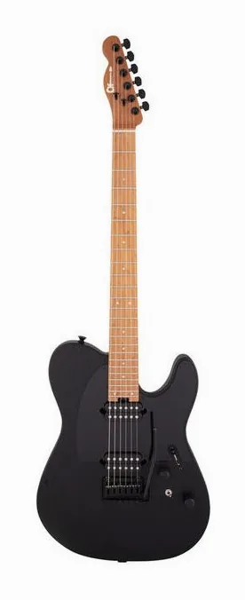 Charvel Pro-Mod So-Cal St.2 HH 2PT BKA widziana od przodu