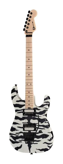 Charvel Pro Mod DK22 Satchel WB ujęta od przodu na neutralnym tle