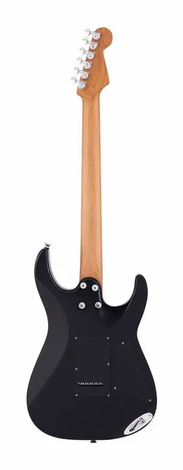Charvel Pro-Mod DK24 HH CM LH BK, przetworniki i gałki regulacji