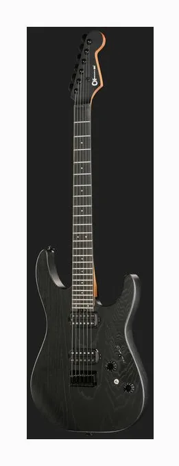 Charvel Pro-Mod Plus DK24 HH HT BKA, gryf i podstrunnica z boku
