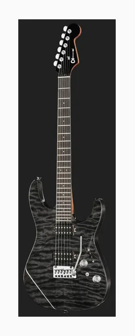 Charvel Pro Mod Plus DK24 MNT OCN, przetworniki i gałki regulacji