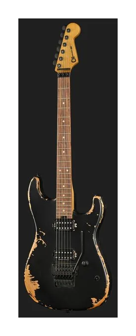 Charvel Pro Mod REL SRS SD1 HH WBK, mostek i klucze strojcze