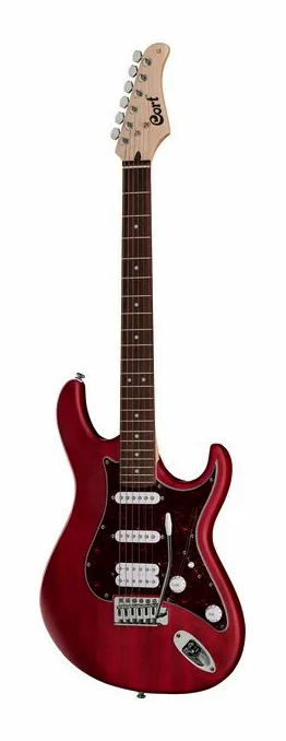 Cort G110 Open Pore Black Cherry widziana od przodu