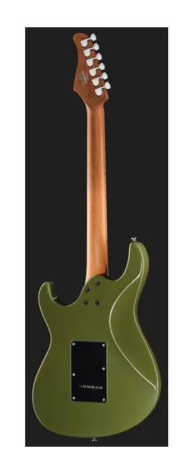 Cort G250 SE Olive Dark Green, główka z kluczami i logo