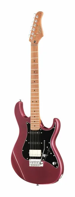 Cort G250 SE Vivid Burgundy sfotografowana frontalnie