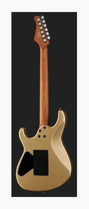 Cort G300 PRO Metallic Gold, gryf i podstrunnica z boku