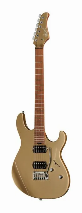 Cort G300 PRO Metallic Gold z bliska od przodu