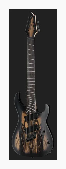 Cort KX507MS Pale Moon Ebony, przełącznik przetworników i gniazdo wyjściowe