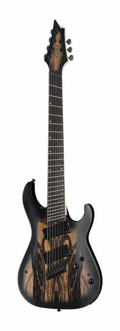 Cort KX507MS Pale Moon Ebony z bliska od przodu