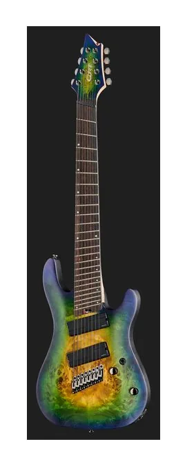 Cort KX508MS II Marina Blue Burst, tył korpusu