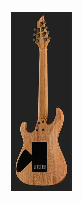 Cort KX707 Evertune Open Pore Black, główka z kluczami i logo