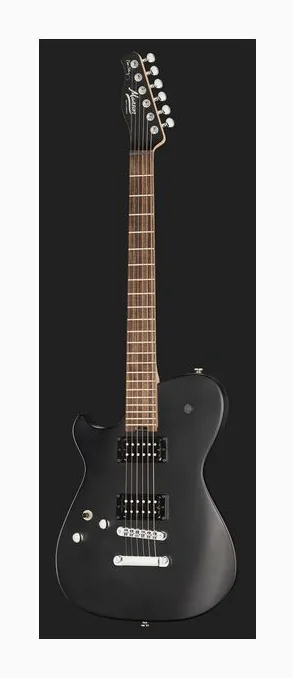 Cort MBM-2 Meta Dry Satin Black LH, przetworniki i gałki regulacji