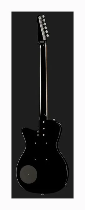Danelectro 56 Vintage Baritone Black, gryf i podstrunnica z boku