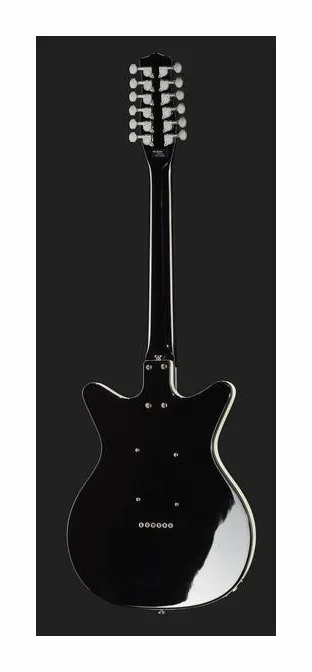 Danelectro 59 Dano 12 Lefthand BK, przetworniki i gałki regulacji