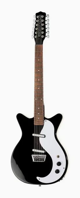 Danelectro 59 Dano 12 BK widziana od przodu