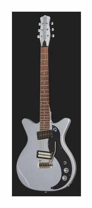 Danelectro 59 XT Silver, tył korpusu