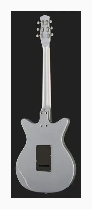 Danelectro 59 XT Silver, przełącznik przetworników i gniazdo wyjściowe