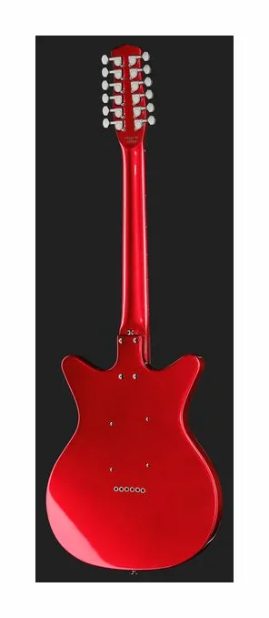 Danelectro 59 Vintage 12 String RM, korpus i lakier z bliska