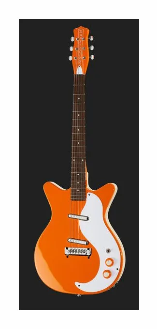 Danelectro 59M NOS+ DC OR, gryf i podstrunnica z boku