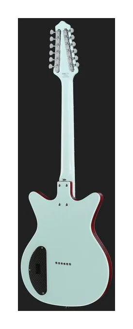Danelectro Dan O. Cool 12 String Aqua, tył korpusu