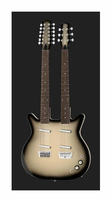 Danelectro DB612-BBS, prog zerowy i pierwsze pozycje na gryfie