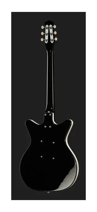 Danelectro DE 59M LH NOS+ Black, profil boczny korpusu