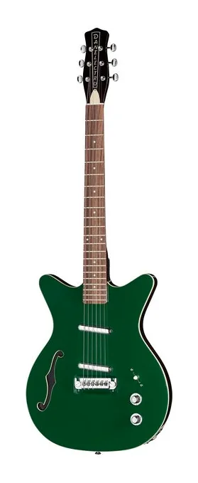 Danelectro Fifty Niner Jade Top ujęta od przodu na neutralnym tle