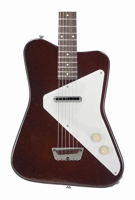 Danelectro Pro Maroon Silver Glitter, prog zerowy i pierwsze pozycje na gryfie
