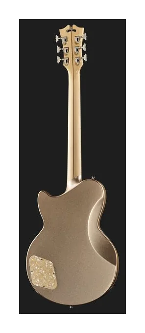 DAngelico Deluxe Atlantic Matte Walnut sfotografowana frontalnie