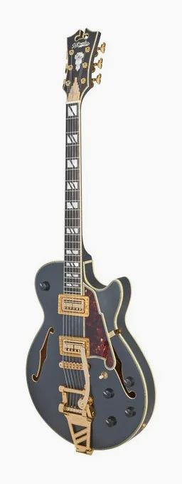 DAngelico Deluxe Bobby Weir 3 MS, gryf i podstrunnica z boku