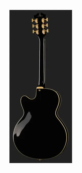 DAngelico Excel 59 Solid Black, profil boczny korpusu