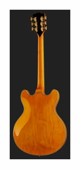 DAngelico Excel DC Vintage Natural widziana od przodu