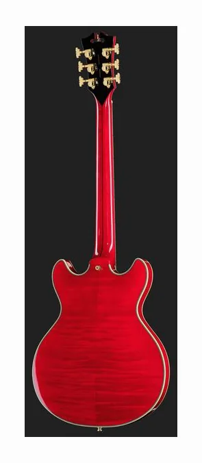 DAngelico Excel Mini DC Trans Cherry 25, tył korpusu