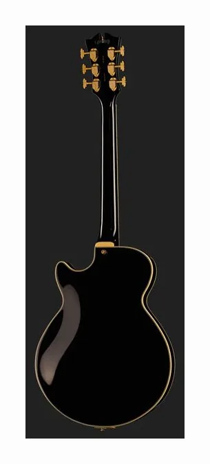 DAngelico Excel SS Solid Black, linie korpusu z góry