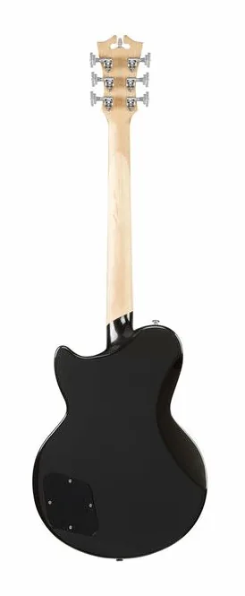 DAngelico Premier Atlantic Black Flake, linie korpusu z góry