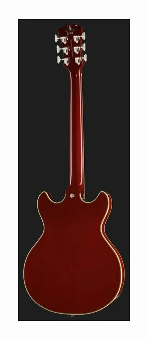 DAngelico Premier Mini DC Burnt Red, mostek i klucze strojcze